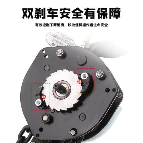 世友手拉葫CQE芦吊动5倒链1/2/吨T小1型手吊机三角圆形起重6/9/2