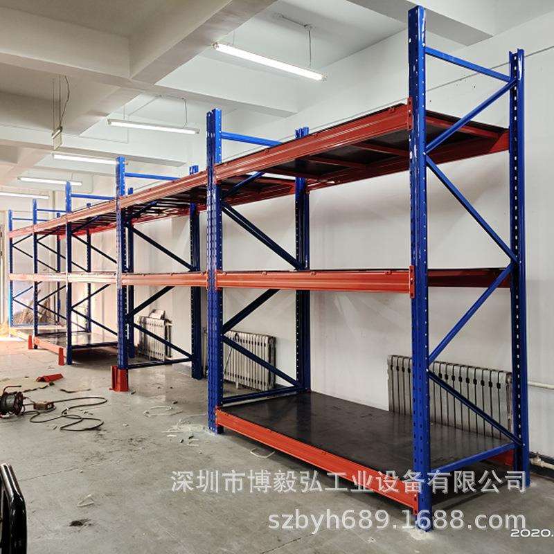 深圳模具架子厚仓储库房货架组合重型立体横梁托盘卡板木托铁架