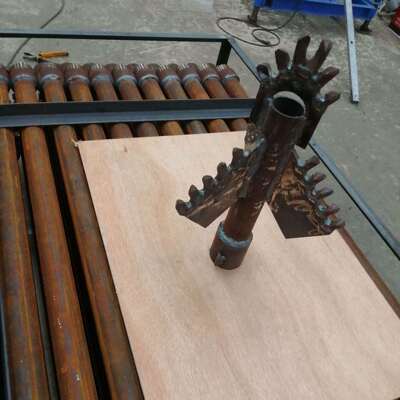 打井机钻头3242打50接口三翼五翼合支金324250土钻头持各种尺寸