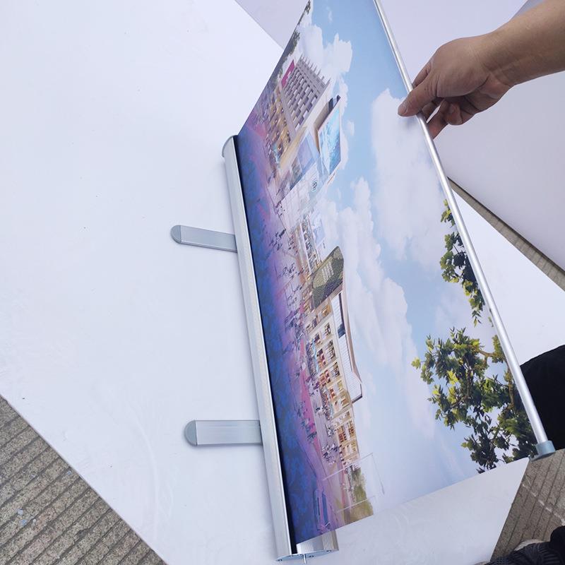 铝/合会金易拉宝展示架户外内室展活动伸展缩广告展示易拉宝宣传