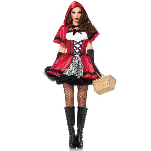 Little Red Riding Hood costume castle queen costume wolf