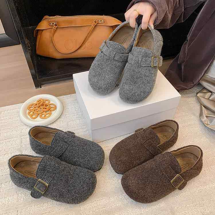 勃肯鞋女2026年季新款懒人一脚蹬厚底内增高全包博肯单鞋子0115w,女鞋,勃肯鞋/软木鞋,淘宝优惠券,粉丝福利购,淘宝优惠卷