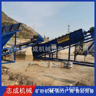 螺旋洗石机出售绞龙洗砂机洗净度高加厚板材出料粒型好