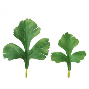 花逸仿真射骨菊叶单片 现货批发布置 仿真人造花叶插花配件材料