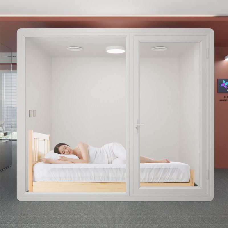 移动家用隔音房睡眠仓室内静音仓舱睡觉小空间小房钢琴架子鼓学习图片