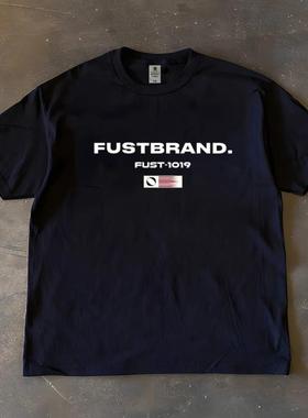 【Revive】美式潮款印花T恤纯棉短袖男士圆领打底衫时尚宽松半袖