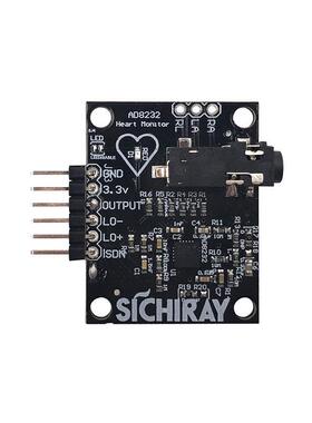 AD8232心电传感器脉搏心率心电采集模块模拟测量心电图检测单片机