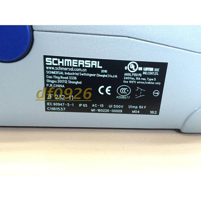 全新原装schmersal施迈赛脚踏开关ZF 232-11质保一年