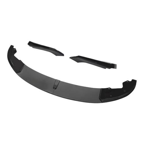 适用2013-2019款F32加装MP款4系前铲4件套 亮黑款