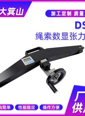 绳索数显张力仪DSZ系列曳引钢丝绳测力计弹性张力检测仪