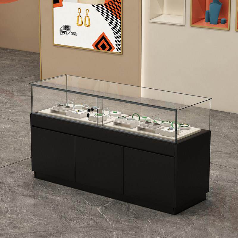 商场珠宝首饰展示柜产品展览陈列柜台手机眼镜玻璃展柜博物馆货柜