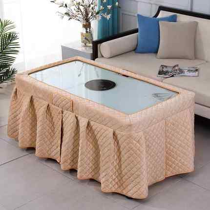 茶几新烤火桌棉罩炉款电烤长方形罩桌面办公室桌布保SSS暖加厚罩