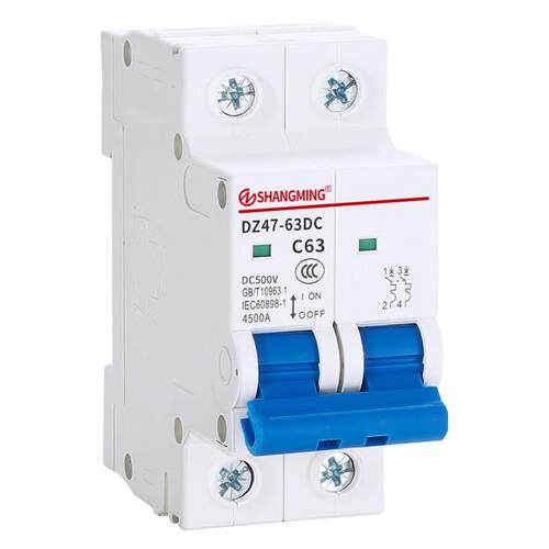 光伏直流空气开关DZ47-63DC 1P32A125A电动车空开断路器48V60V72V