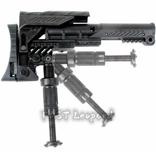 ARS NERF软水弹CAA M4尼龙SRS长短重大型撑架阻击尾托外观改配件