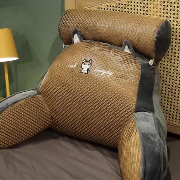 批发豆豆床头靠垫软包靠枕抱枕被