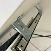 抽屉静音办公桌导轨支撑架滑轨支架键盘托架电脑桌拖轨道滑道