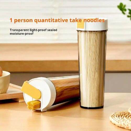 Noodle Storage Jar Snack Container Food Grade BPA Free Easy