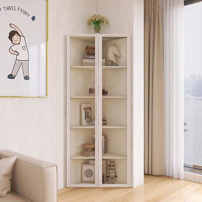 9C三角转角角柜厅墙柜靠墙实木多层厨房F7796SJ5置物卧室90度飘窗