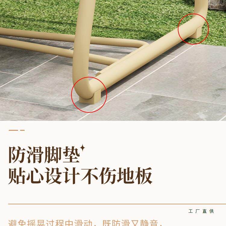 摇椅秋千秋阳台吊篮户外院吊椅网室内室外红千花园露台摇篮庭985