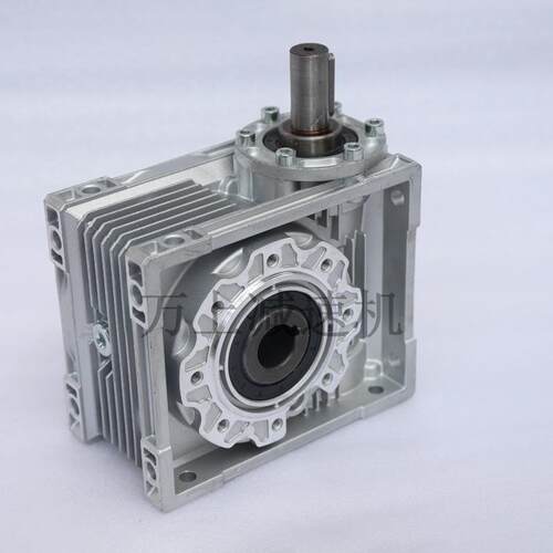 减速机NMRV蜗轮蜗杆工业铝壳小型rv30/40/50/63/75/90涡轮减速器