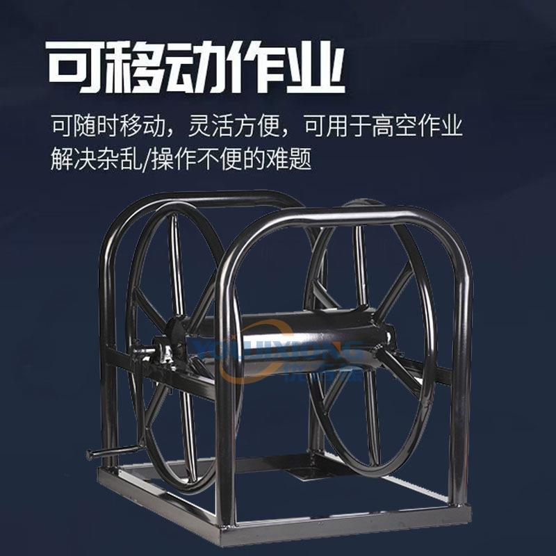 移动绕线车电缆盘放线架线轱辘卷线盘粗线盘电缆车缠线器电缆车