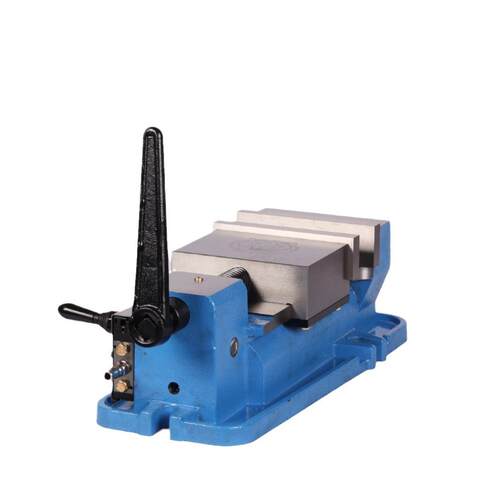 6寸气动台钳平口钳铣钻磨床虎钳cnc机用夹钳1.8吨2.5吨适用CNC