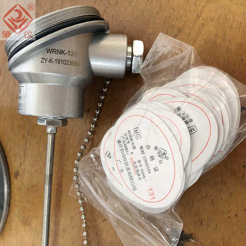肇仪 铠装热电偶wrnk131、231、331、431  k型  0-1100°C