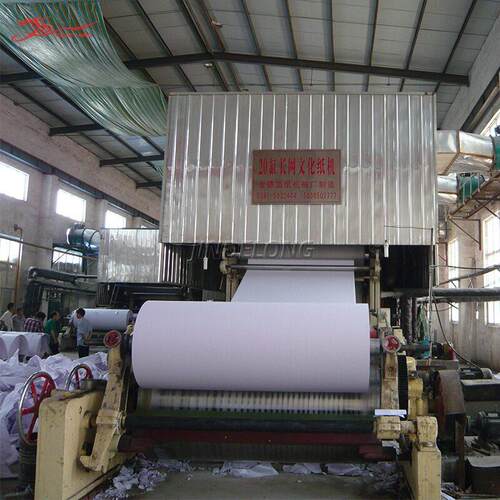 净纸宽度2400mm文化纸书写纸造纸机 薄页纸机械设备 操作简