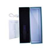 无线直发梳迷你卷发棒加热不伤发家用便携直发卷发器充电梳子