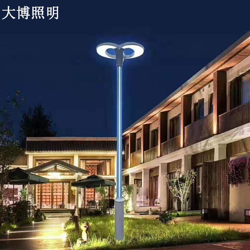 led庭院灯二泉映月景观灯户外特色现广场公园道路照明杆灯