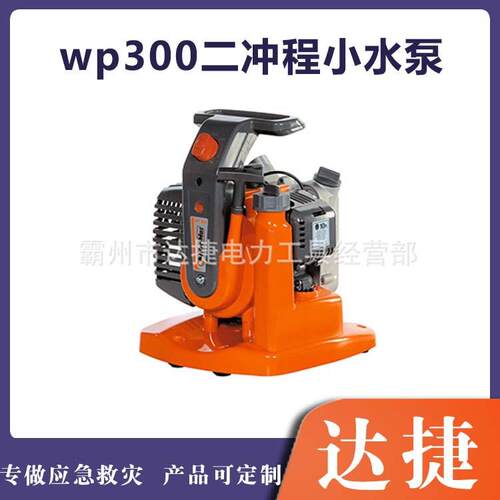 多用途户外便携抽水泵wp300汽油型森林防火泵轻型自吸式灭火泵