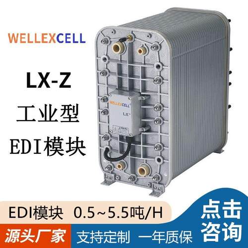 WELLEXCELL/唯赛乐EDI模块IP-LXM10Z 1.0m3/h 1吨EDI模块