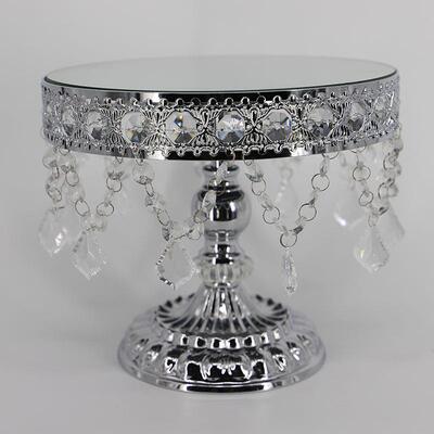 Candlestick decoration cake tray御烛台装饰蛋糕盘托盘