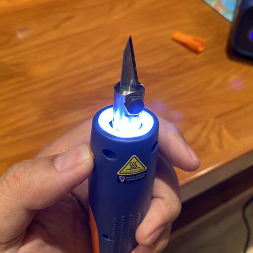 大功率超声波切割刀3D打印去毛刺塑料树脂碳纤维加工65W电动工具