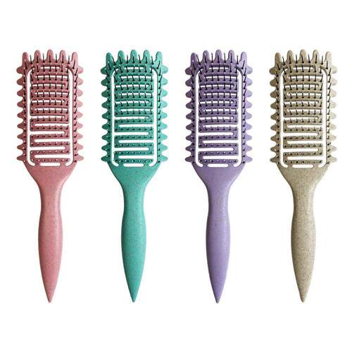 Curly hair comb - perfect tool for creating a fluffy back ha