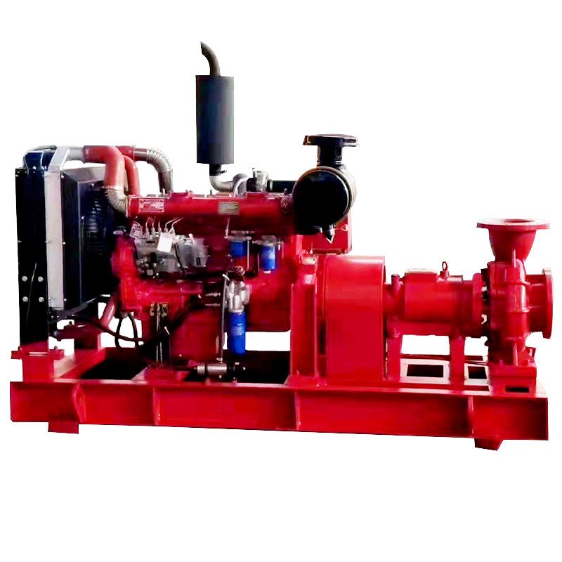 XBC柴油机水泵消防泵机组高流量大扬程消火栓全自动卧式喷淋稳压