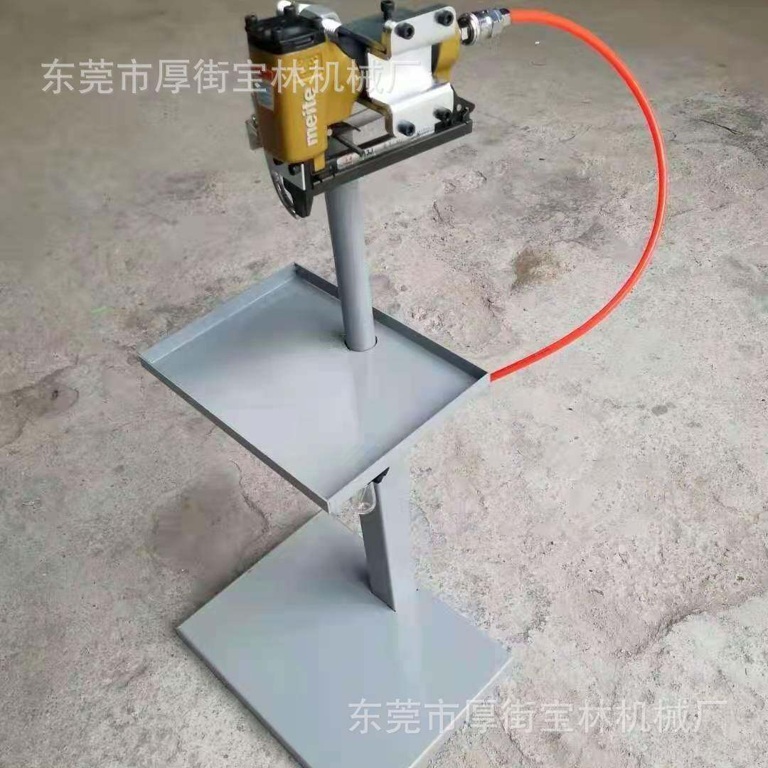 厂家直销中底打釘機制鞋機械皮革打U型钉机直营