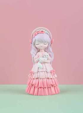贝蒂小姐少女心树脂工艺品礼品创意家居摆件女生房间装饰汽车摆件