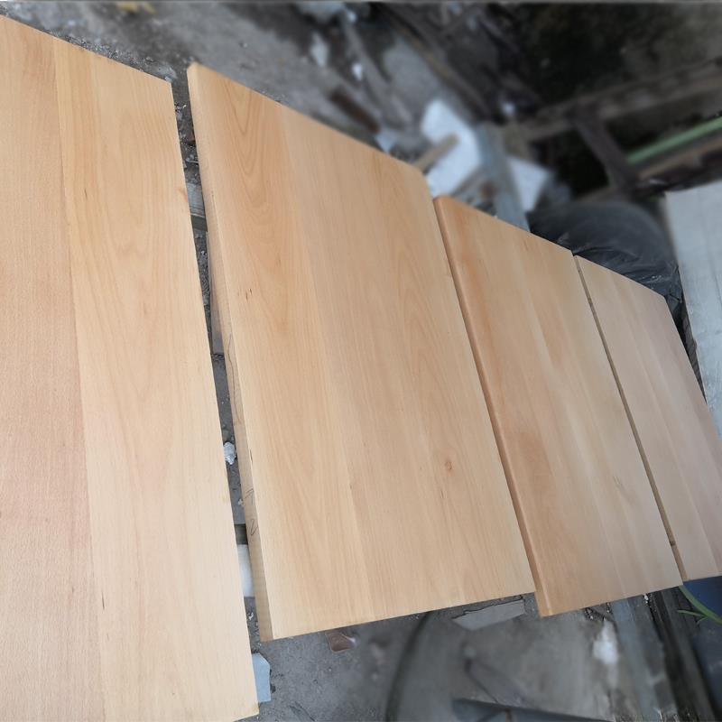 高档榉木木板墙上置物架书简约一字搁板客实厅卧室墙隔壁装饰壁挂