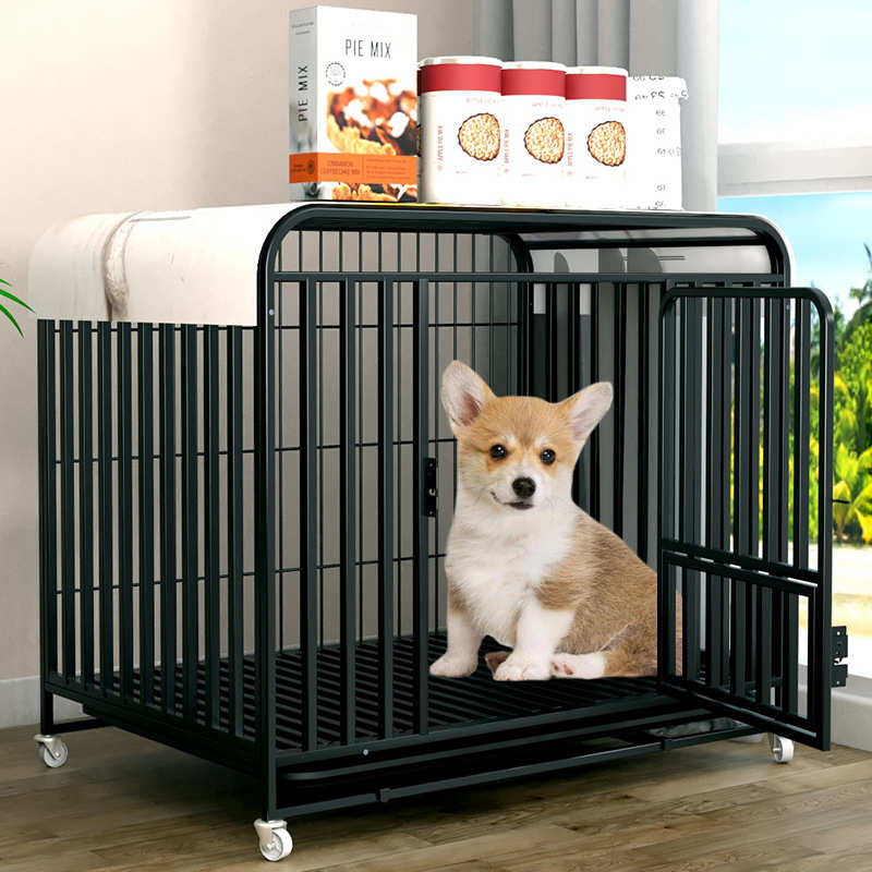 狗边萨摩犬狗笼子金毛笼室内笼管中型大型犬全大型耶拉布拉多牧狗