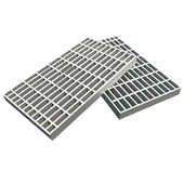 钢格板排水沟盖板洗车房地格栅网格踏步板下水道地沟热镀锌钢格栅