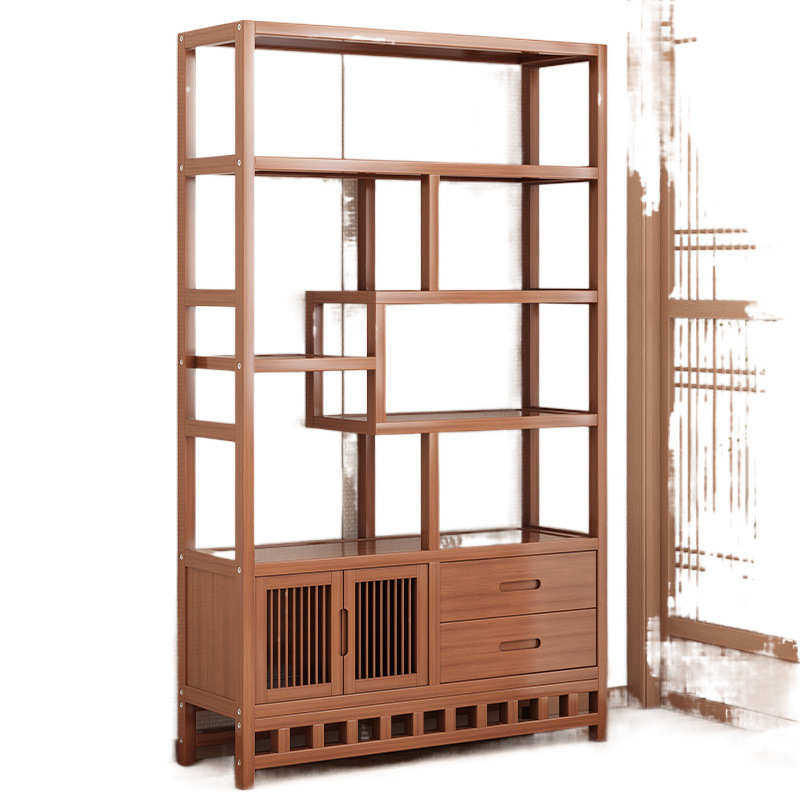 博古架多宝阁茶叶展示柜客厅新中式置物架古摆件柜书架收纳厂批发,住宅家具,多宝格/博古架,淘宝优惠券,粉丝福利购,淘宝优惠卷