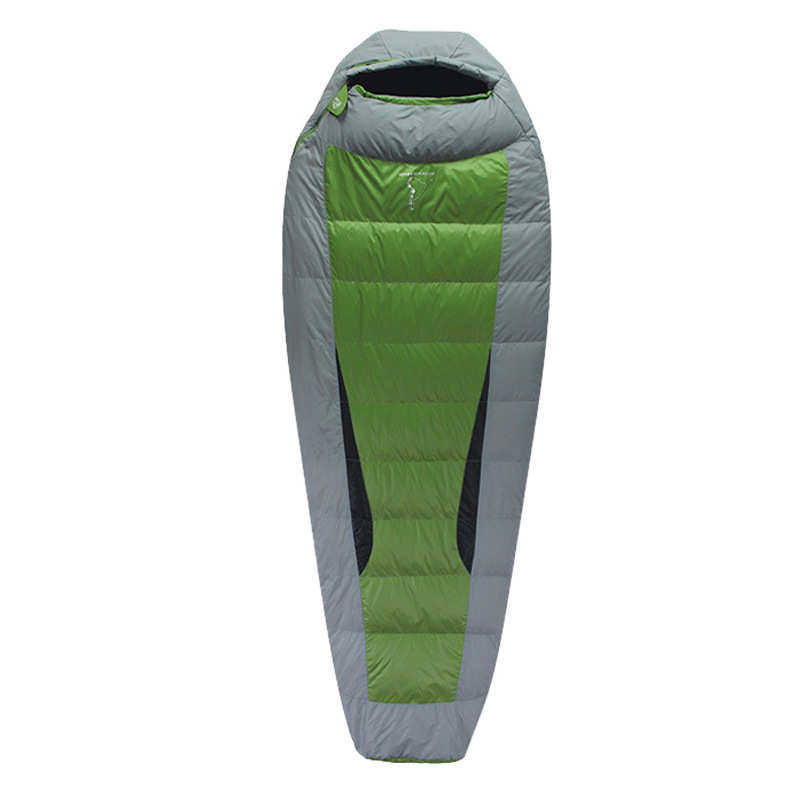安地斯羽绒睡袋成人户外露营保暖防寒睡袋可拼接双人徒步睡袋
