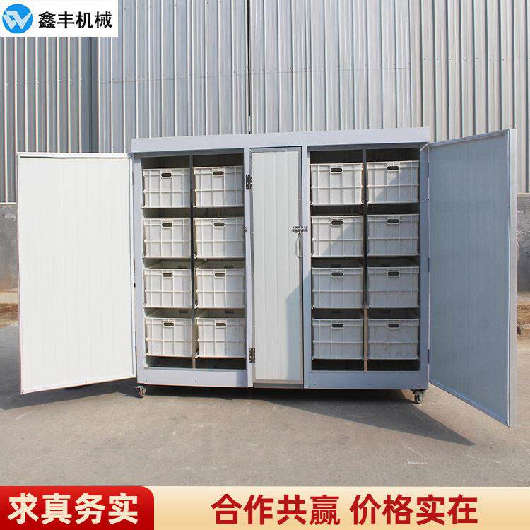 鑫丰双温双控豆芽机 豆芽机生产豆芽视频 技术一对一教学