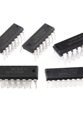 SN74LS00 01 02 03 04 05 06 07 08 09 10 11 14 N芯片DIP-14直插