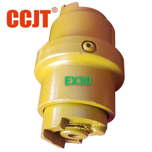 四一带盘挖掘机卡特支重轮EX30支撑滚轮轮链轮轮三ZBS一承重轮底