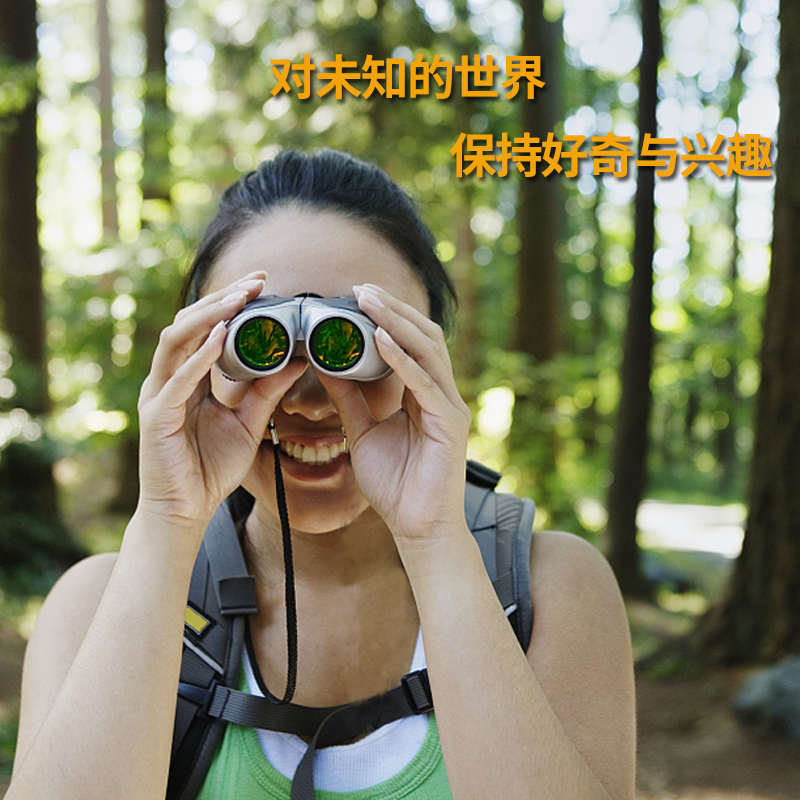 反保罗普莱双筒8*25小型望远镜便携舞台剧演唱会旅游赏月微光高清