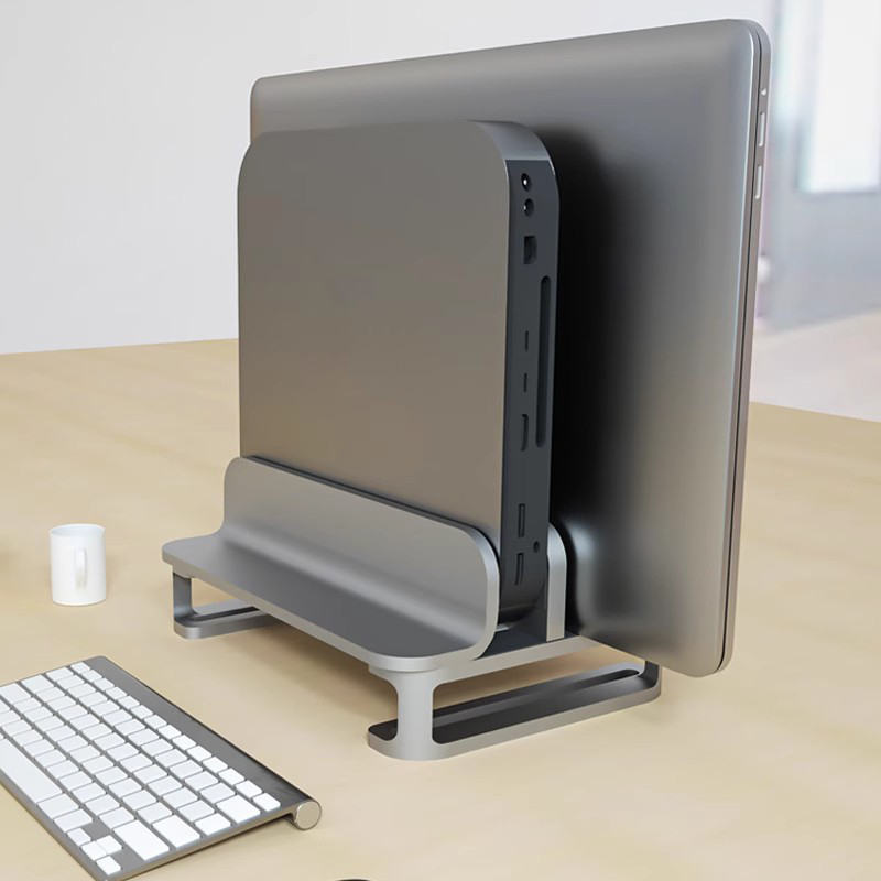 笔记本立式支架铝合金桌面收纳架子平板电脑适用iPad托架MacBook