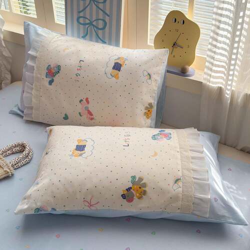 28811TL1026新款全棉法式蕾漫丝花边拼接拼接款清新浪韩式款工艺