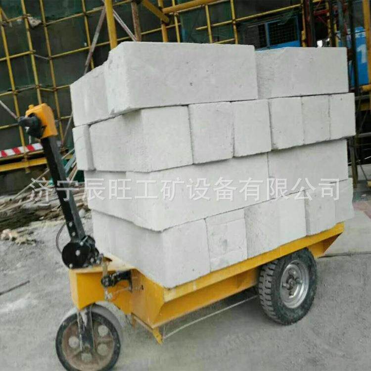 农用小型手推平板车 重型搬运平板手推车 电动灰斗车